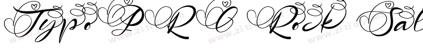 TypoPRO Rock Salt Re字体转换